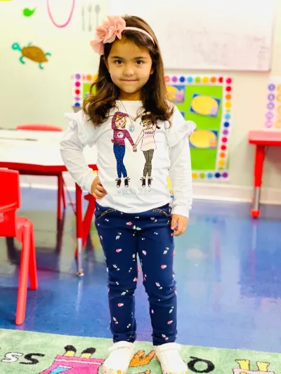 Child at Little Heaven Daycare